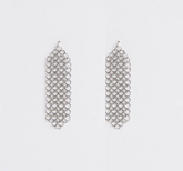 Pascale Lion 05 AR Earrings (silver finish)