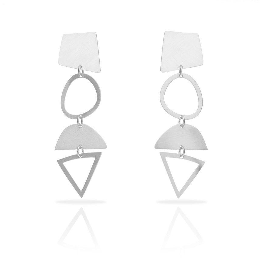 Bau Silver-Plated Earrings (101002)