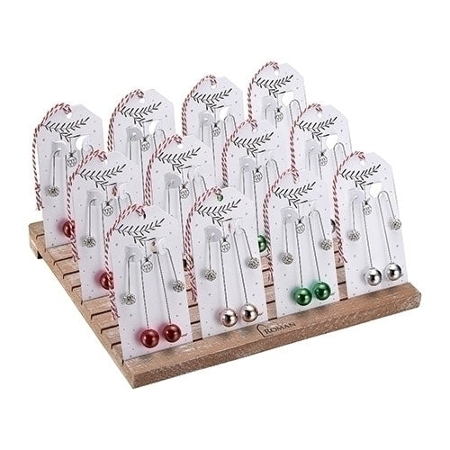 Long Ornament Earrings