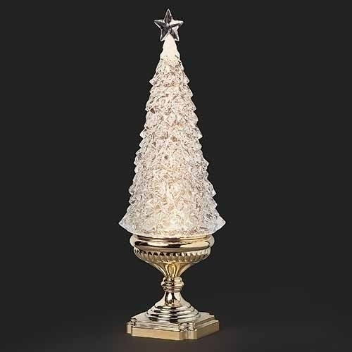 16.75" LED Swirl Tree w/ Star