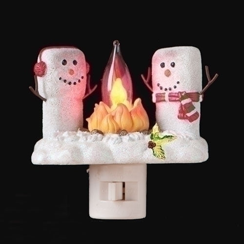 Marshmallow w/ Holly Night Light