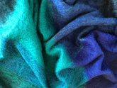 Mohair Abstract Throw Cascade