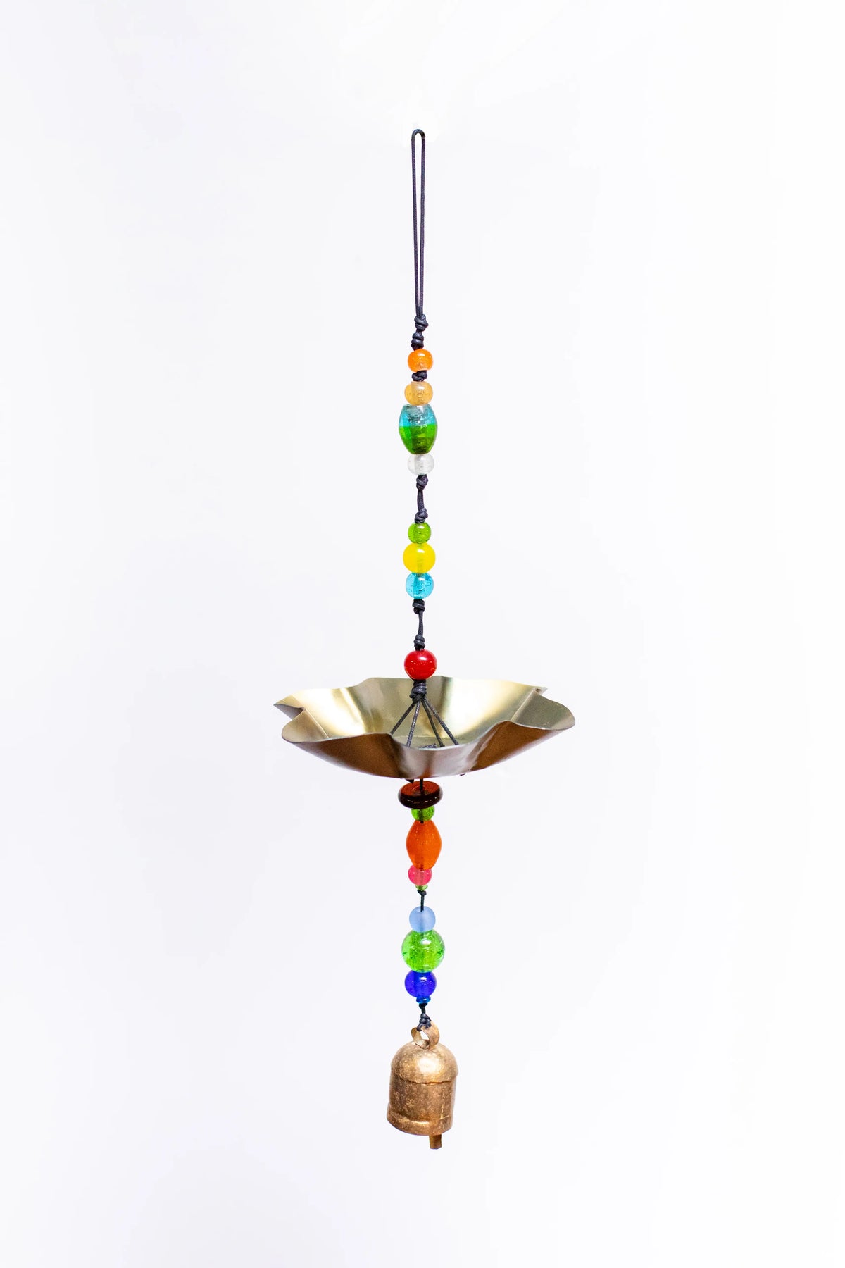 Bird Feeder with Beads and Bell Chime