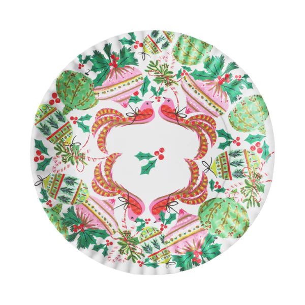 Bird Ornaments Platter