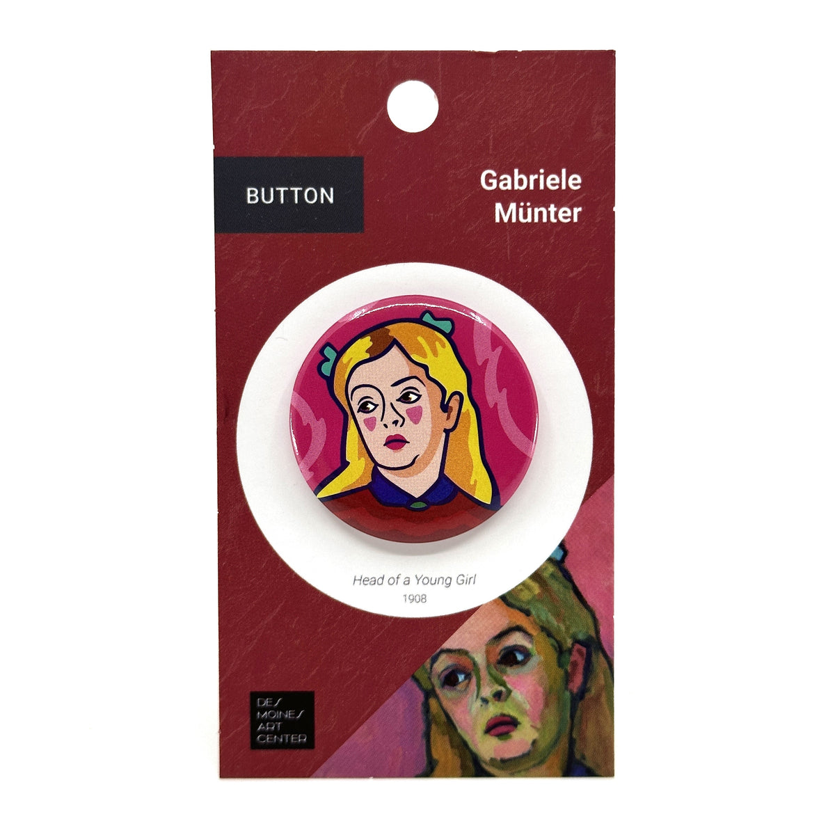 Des Moines Art Center Button