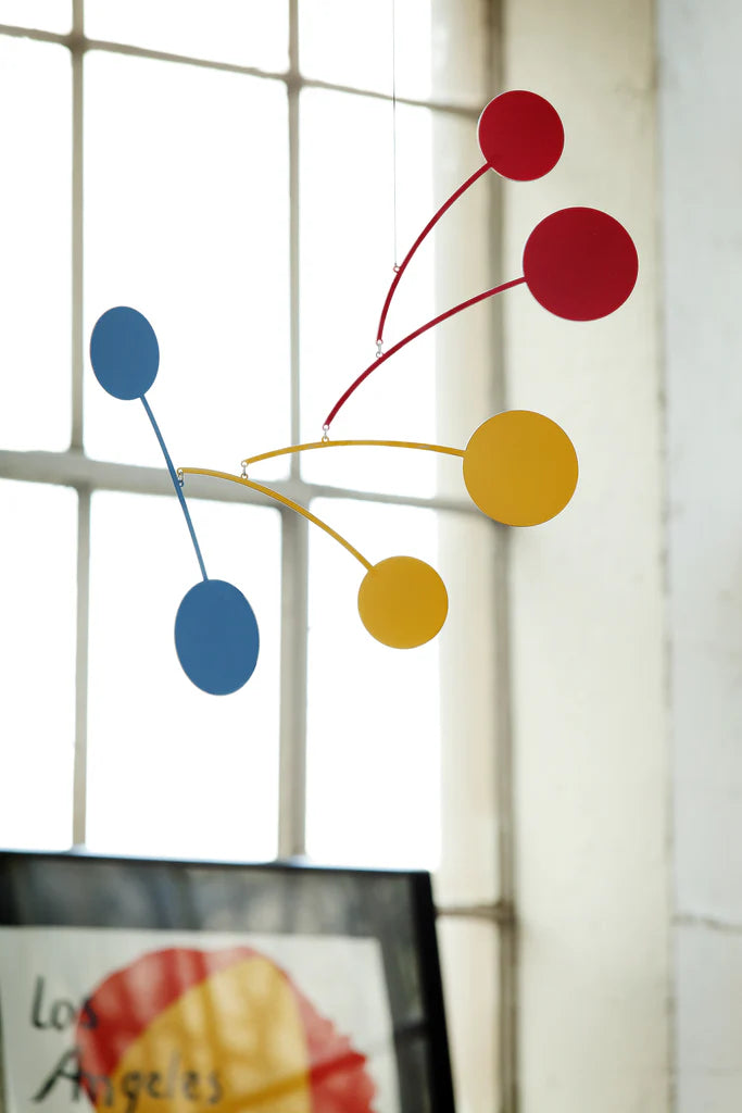 Circle Series Mobile (Red/Yellow/Blue)