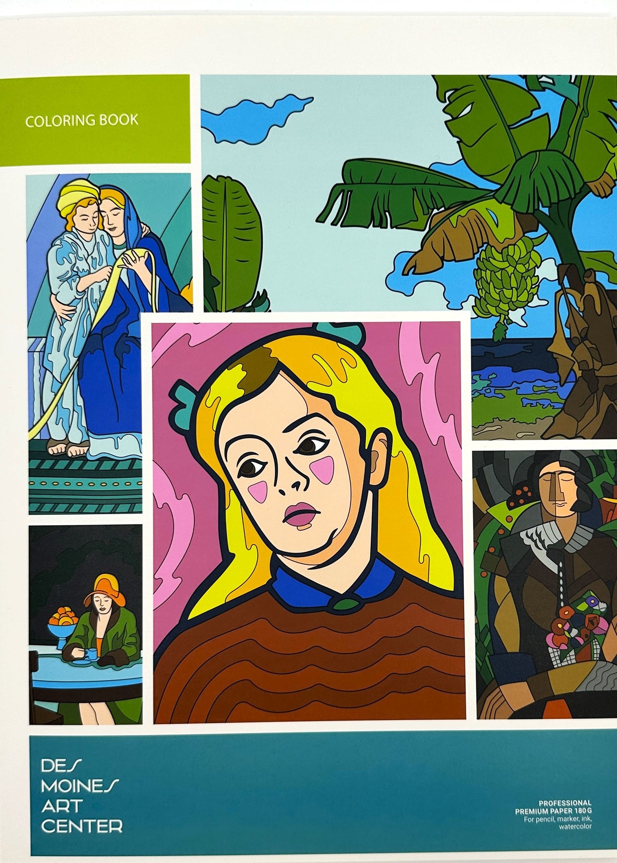 Des Moines Art Center Coloring Book