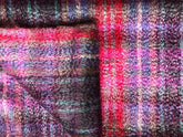 Mohair Highland Throw Sloeberry