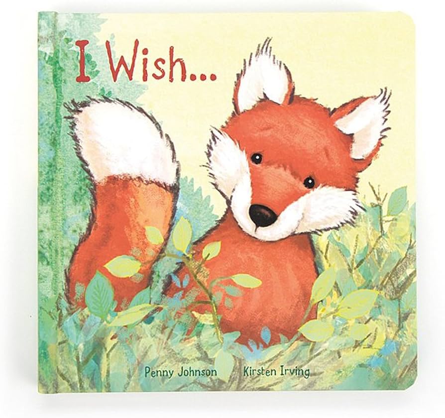 Jellycat I Wish Fox Book