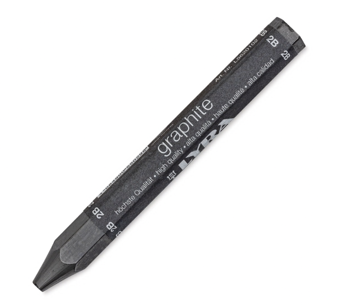 LYRA Graphite Crayon Water-Soluble 2B (LY5630102)