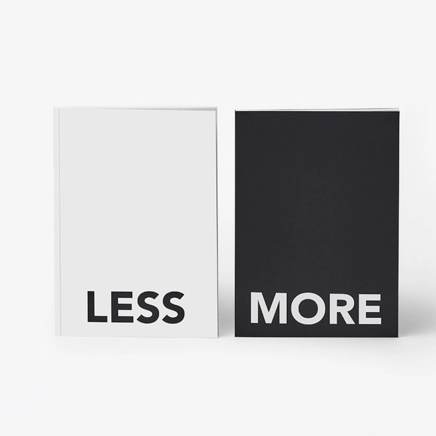 Less & More Notebooks