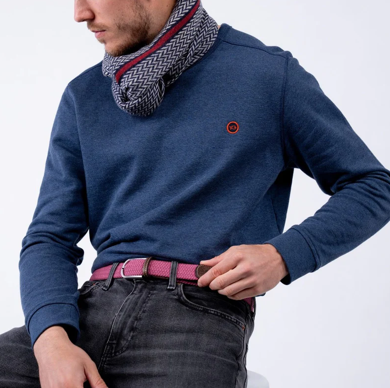 Billy Belt Woven Belt Magenta Pink