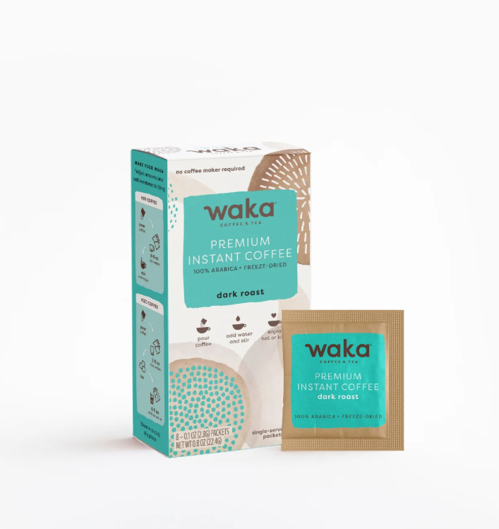 Waka Instant Coffee Dark Roast