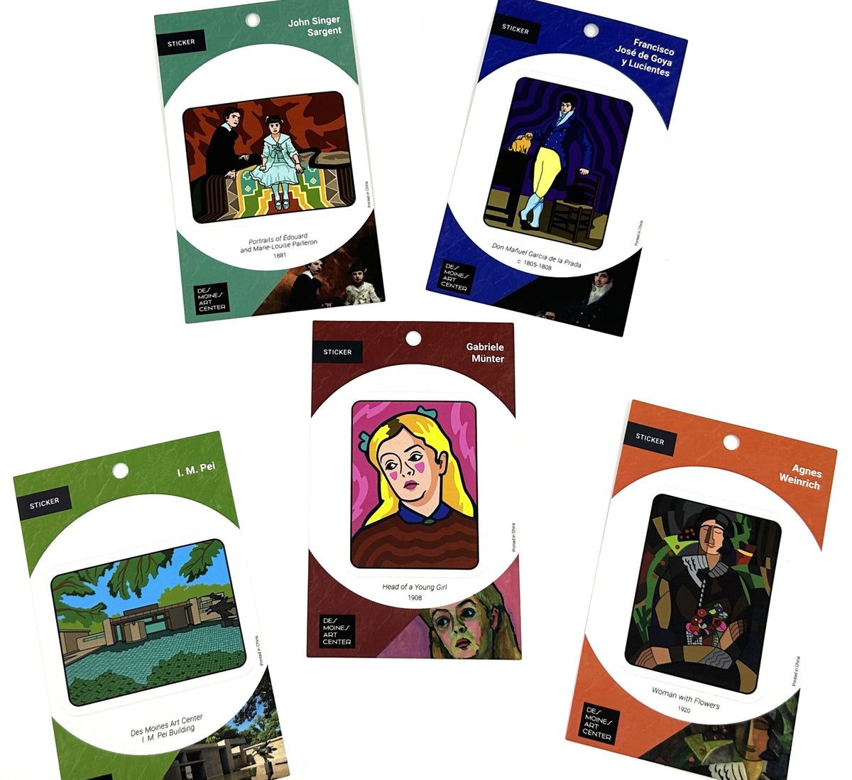 Des Moines Art Center Sticker