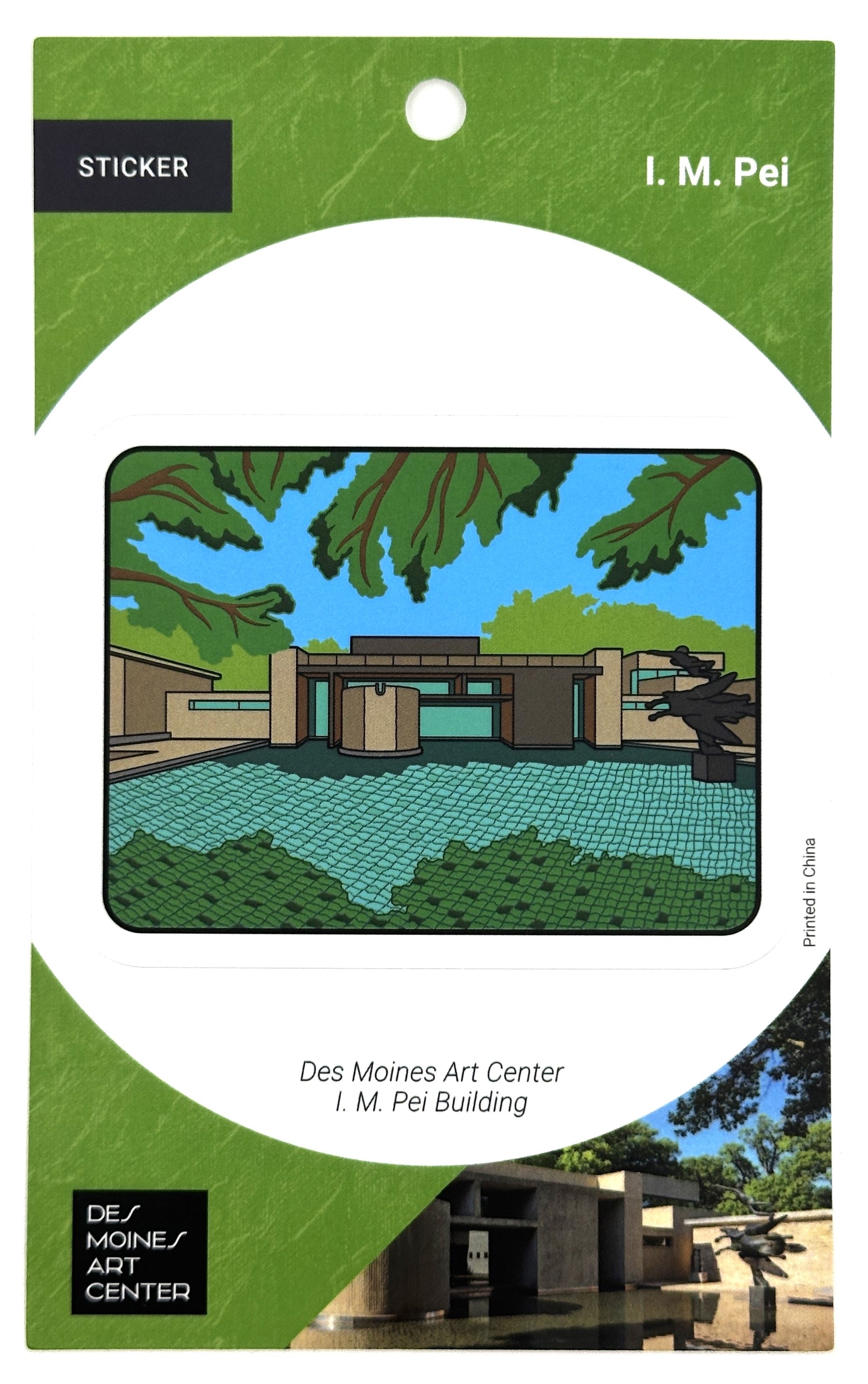 Des Moines Art Center Sticker