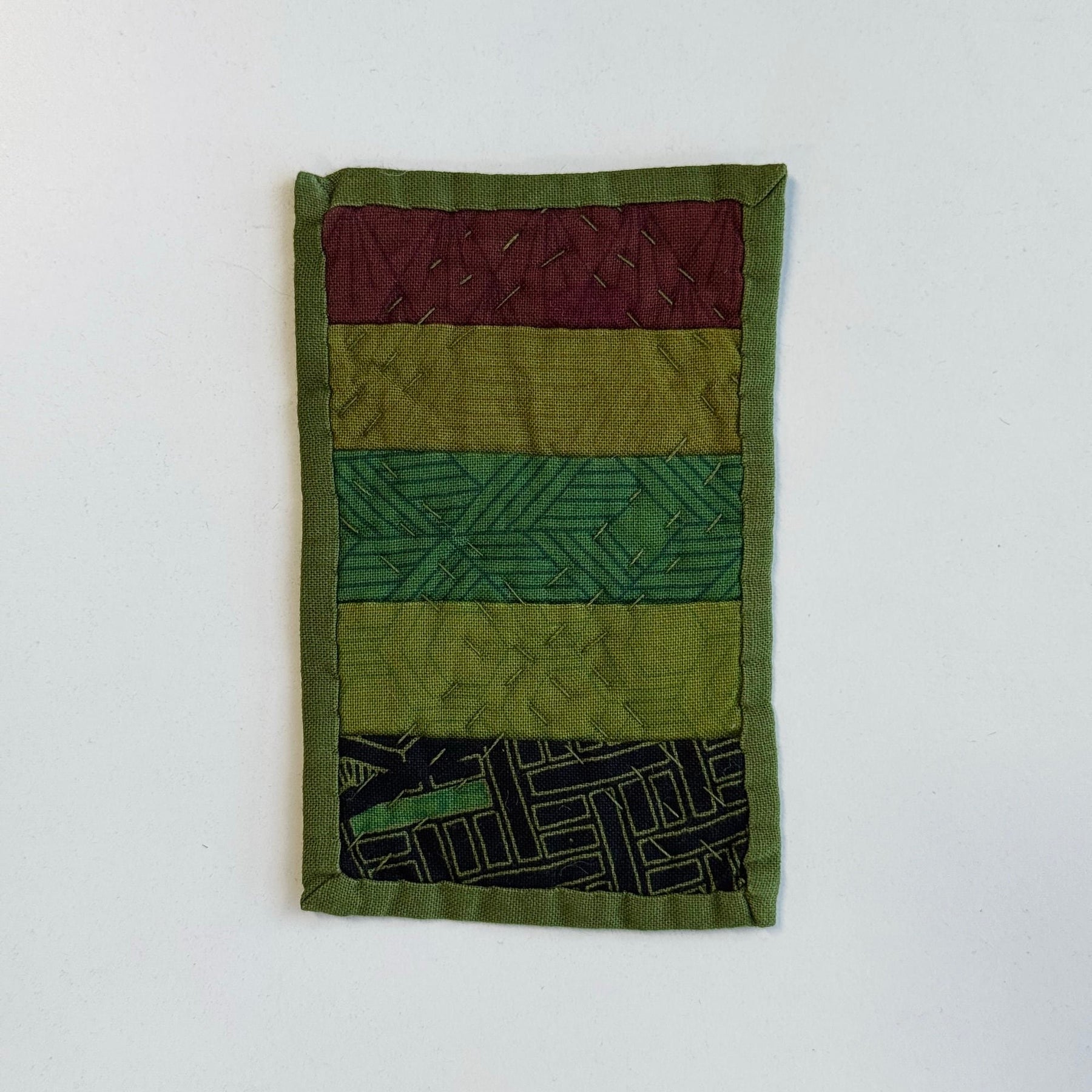 Tiny Quilt, Tiny Leaves of Lothlorien 5