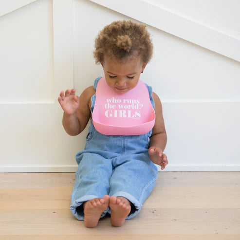 Bella Tunno Wonder Bib Who Runs The World? Girls
