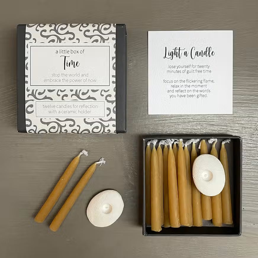 Cotton & Grey A Little Box of Time Candles