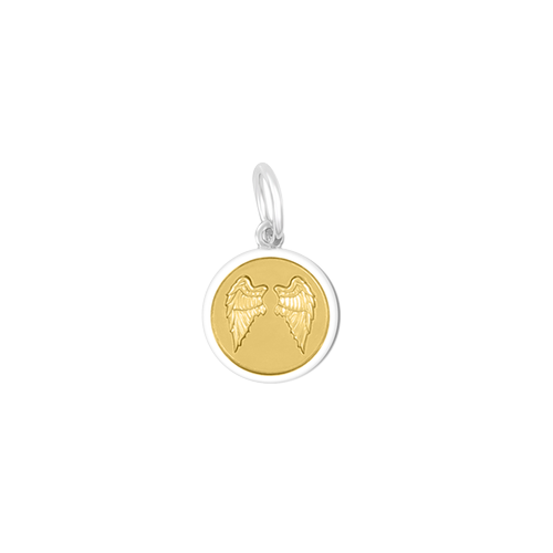 Angel Wings Small Pendant (gold/alpine white)