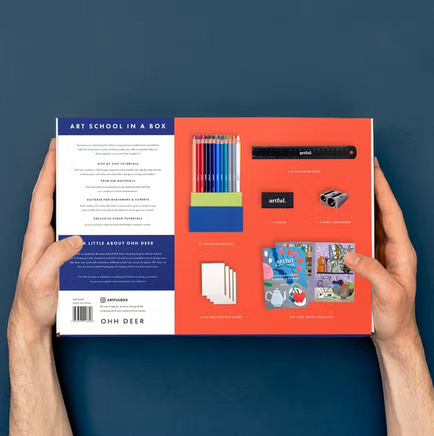 Artful: Art School in a Box - Colouring Pencil