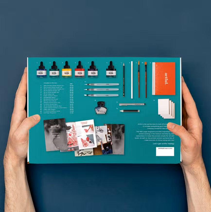 Artful: Art School in a Box - Ink