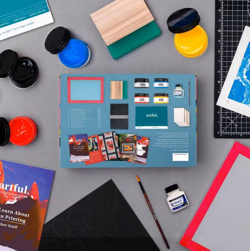 Artful: Art School in a Box - Screen Printing