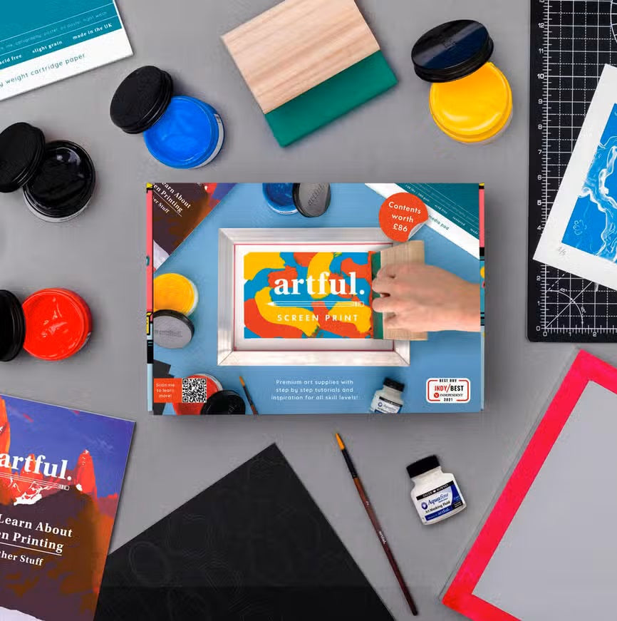 Artful: Art School in a Box - Screen Printing