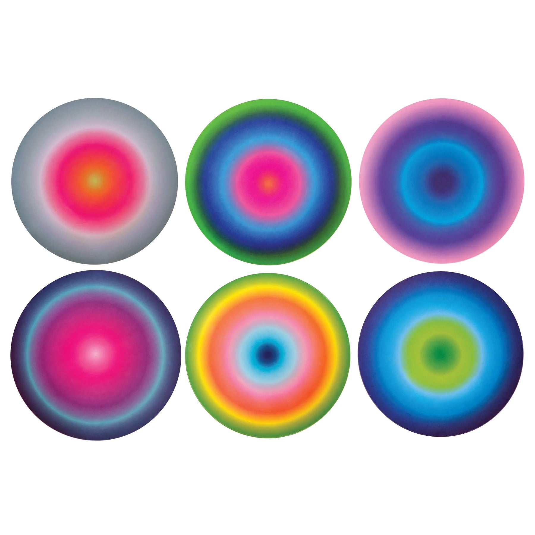 Aurora 6-Piece Salad Plate Set