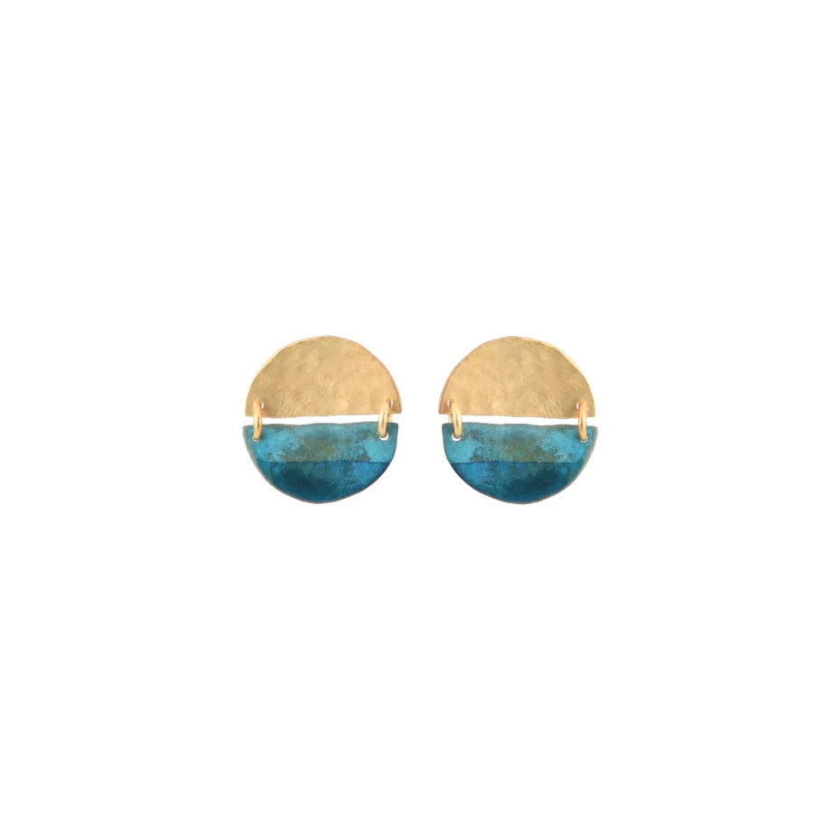 We Dream in Colour Ayla Earrings Teal