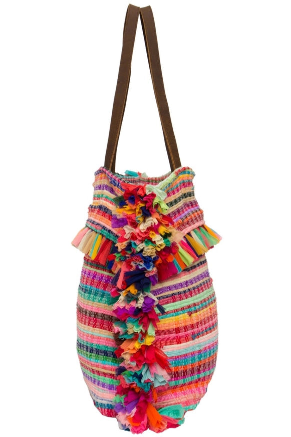 Bright Rainbow Tote