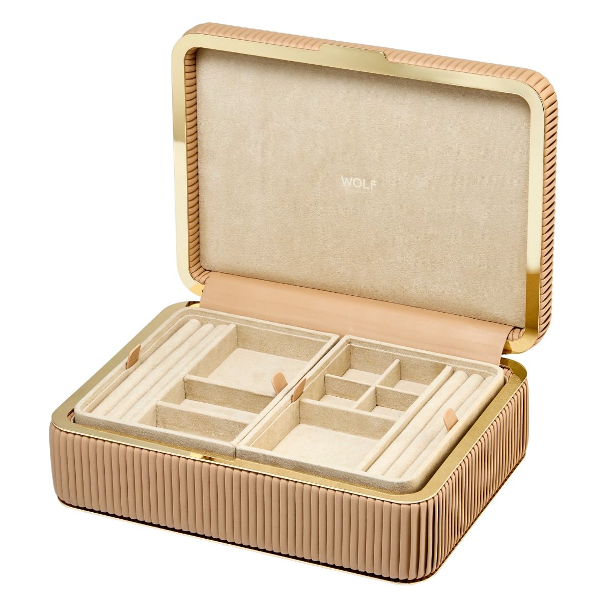 Bella Medium Jewelry Box - Mocha