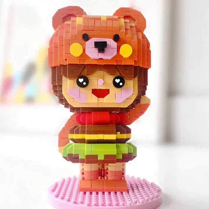 Burger Bear Mini Bricks