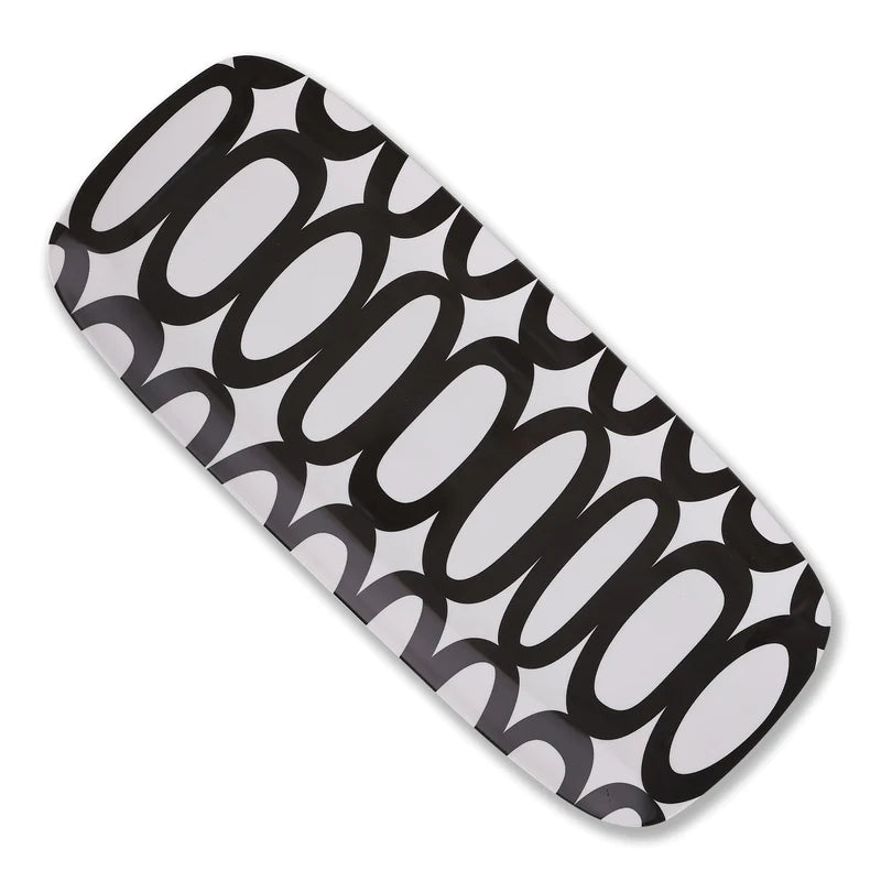 B&W Rectangular Platter 19"