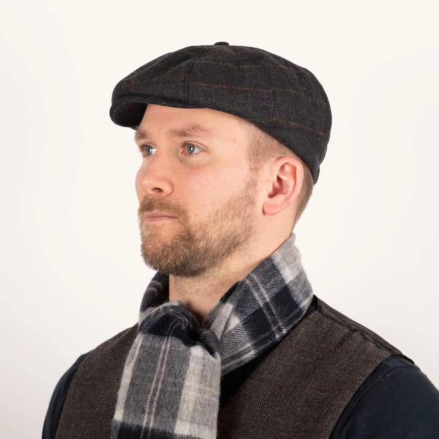 Tweed Baker Boy Cap