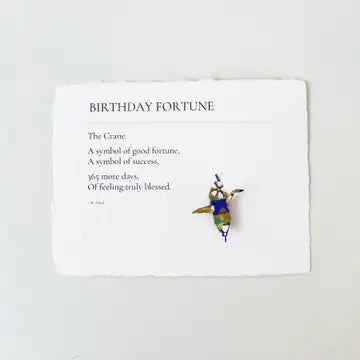 Origami Crane Card