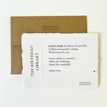 Plantable Card
