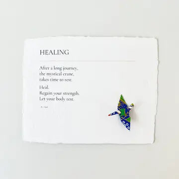 Origami Crane Card