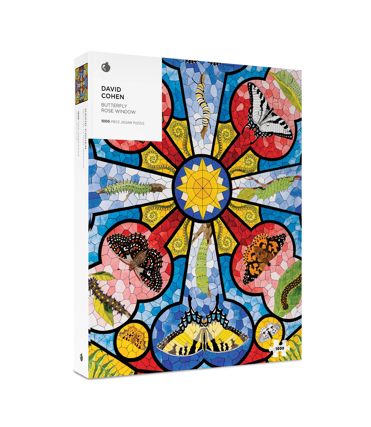 David Cohen: Butterfly Rose Window 1000-Piece Puzzle