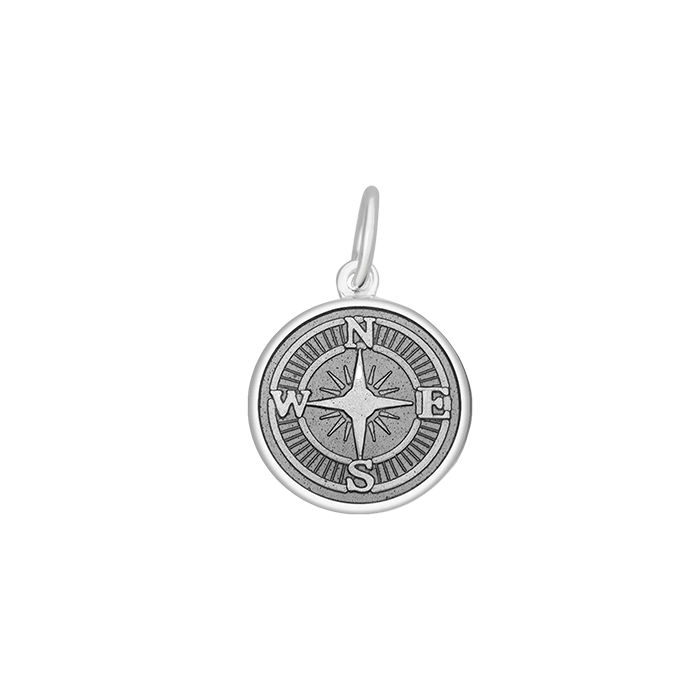 LOLA Compass Rose Small Pendant (pewter)