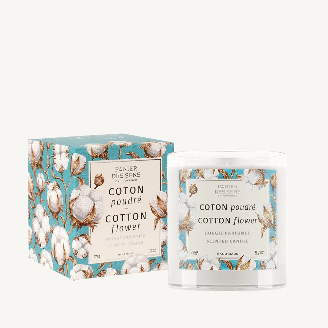 Panier Des Sens Scented Candle Cotton Flower