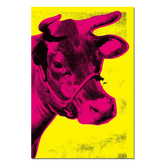 Andy Warhol Cow Sticker