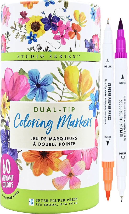 Dual Tip Coloring Markers (set of 60)