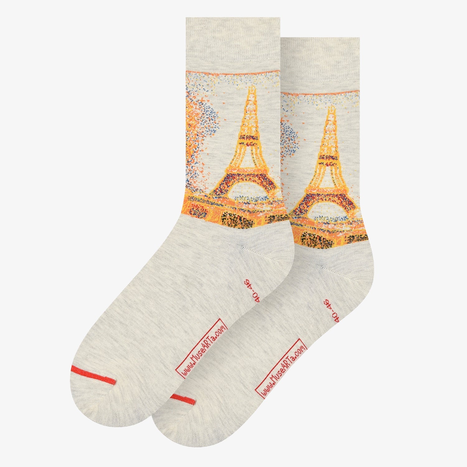 Seurat - Eiffel Tower Art Sox