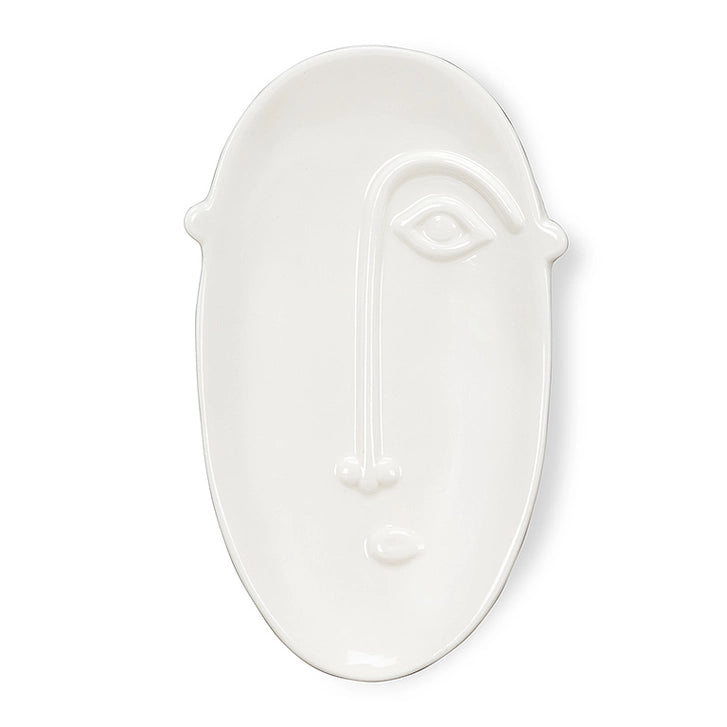Small Embossed Elongated Face Plate