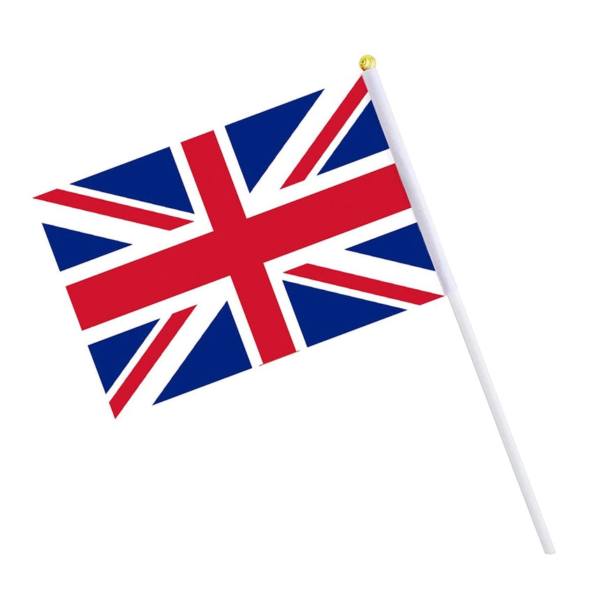Hand Held Union Jack Flag