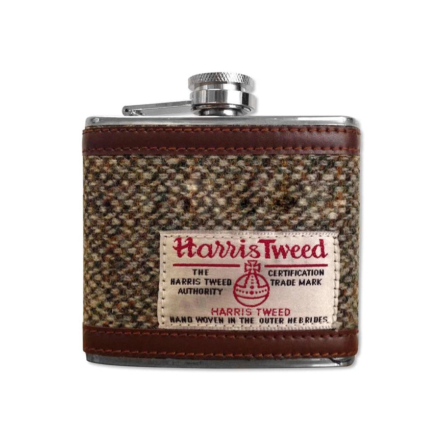 Harris Tweed 6 oz Hip Flask