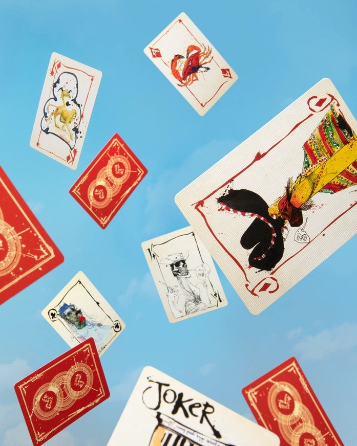 Flying Dog Playing Cards