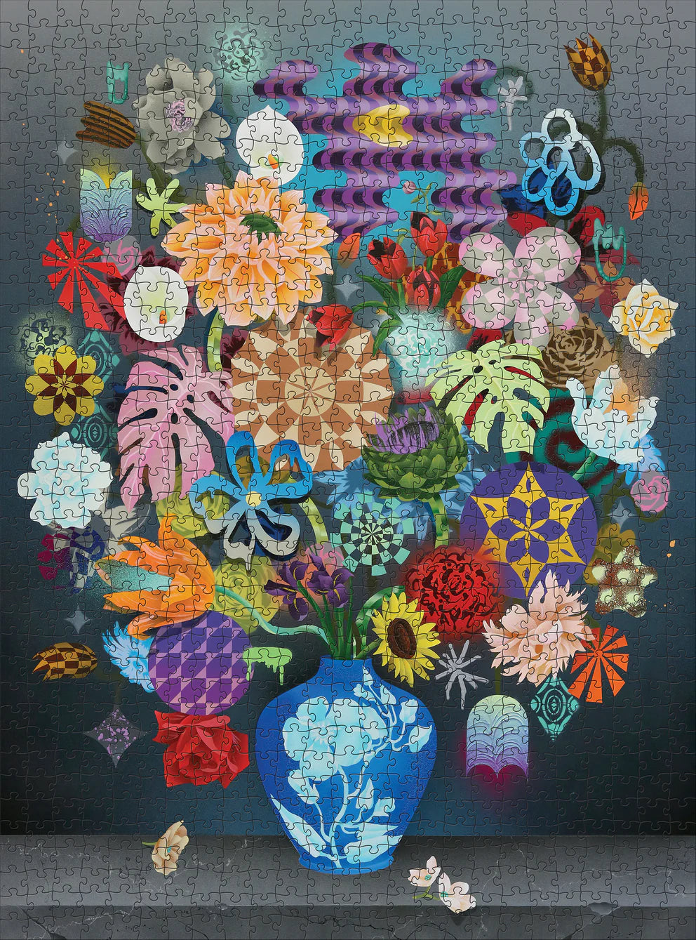 Casey Gray: Still Life with Flowers Puzzle
