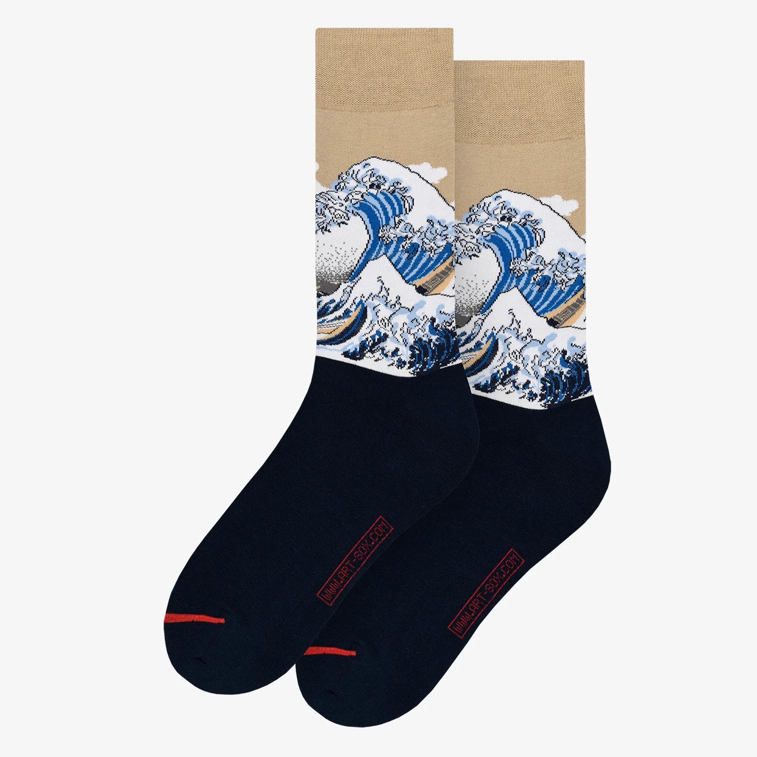 Hokusai - Great Wave Art Sox