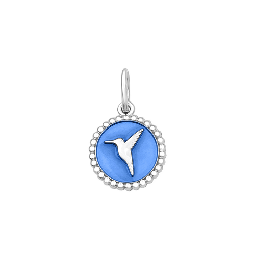 LOLA Hummingbird Small Pendant (periwinkle)